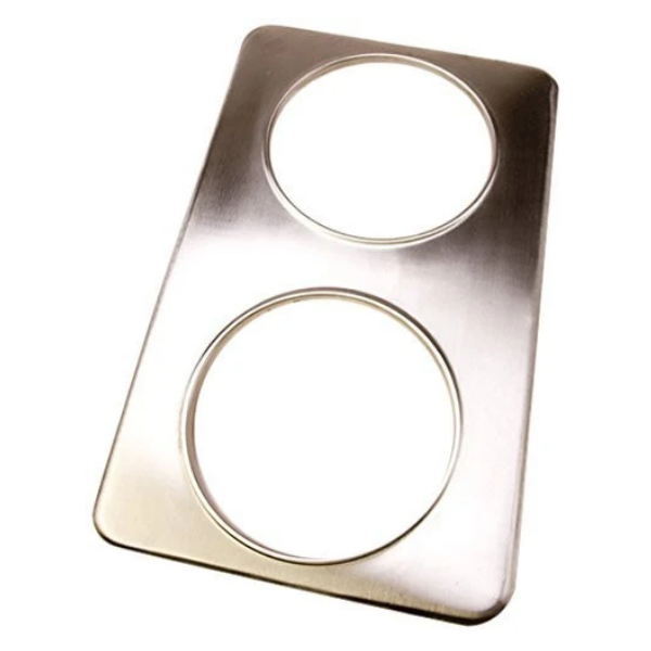 Stanton Trading AP108 Adapter Plate with 2 Holes, 8-3/8-Inch and 10-3/8-Inch, Stainless Steel