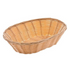 Update International (BB-97) 9 1/2" x 7" Oval Natural Color Woven Basket