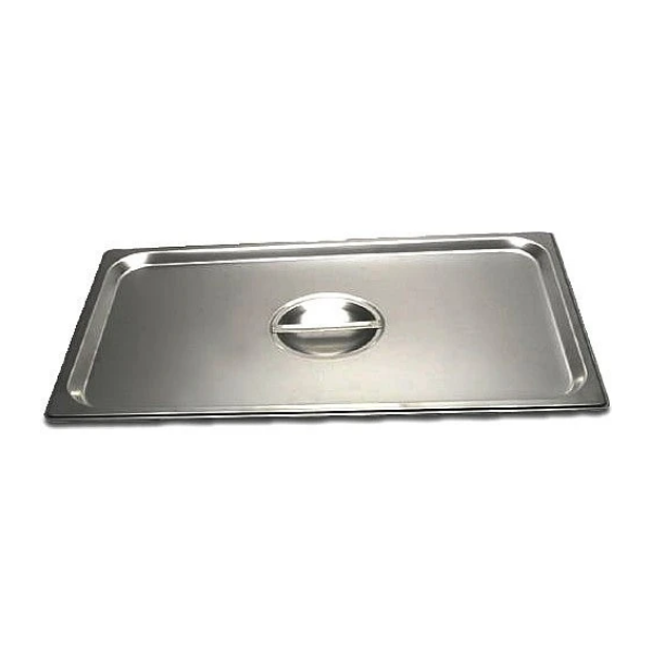 Full Size Stainless Steel Steam Table Pan Cover - NSF