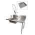 BK Resources (BKSDT-60-R-P3-G) 60" Soiled Dishtable Right Kit With Faucet