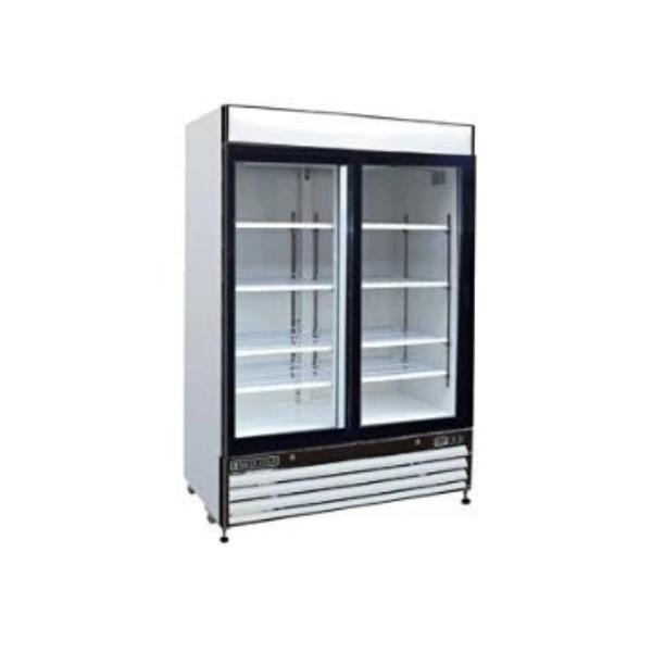 Maxximum 48 Cft Double Glass Door Merchandiser Freezer Mxm2-48F