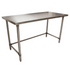 BK Resources (VTTOB-6030) 60" X 30" T-430 18 GA Stainless Steel Table Top Open Base