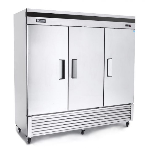 Migali 3 Door Reach-In Refrigerator, C-3RB-HC