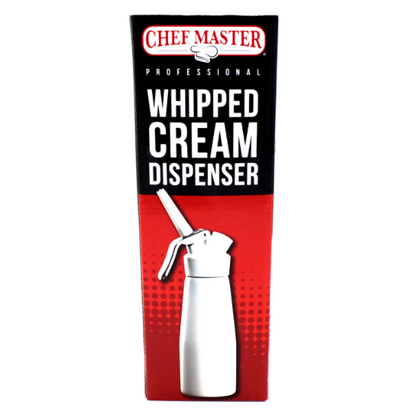 Chef Master 90068 1 Pint (0.5 L) Whipped Cream Dispenser