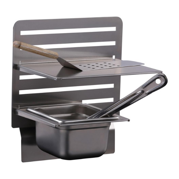 BK Resources (GCP-2S-6P) GrillCook Pro Med Upright Shelf With 1/6th Pan Holder
