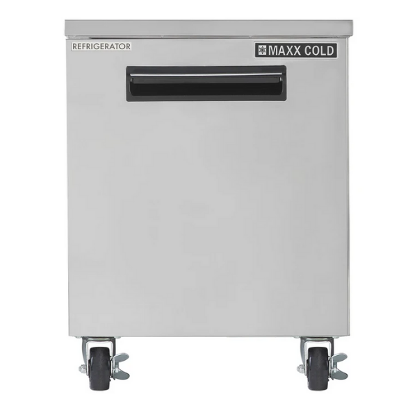 Maxx Cold MCR27UHC Undercounter Refrigerator, Single Door