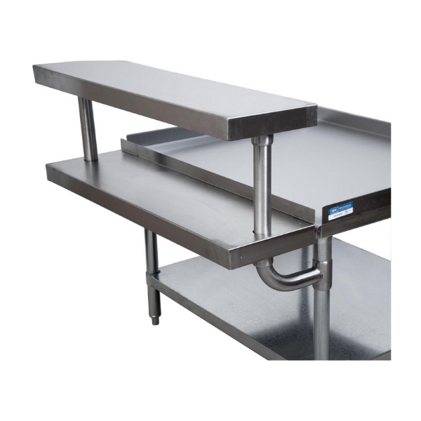 BK Resources (EQ-PS60) 60" Adjustable Plate Shelf For Equipment Stand
