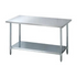 BK Resources WT-2424 Stainless-Steel Work Table | 24" x 24"