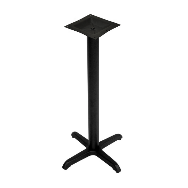 BK Resources (BK-DXTB2-2222) 22" X 22" Dining Height Black Table