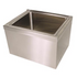 BK Resources (BKMS-2424-12) Stainless Steel Mop Sink 24X24X12