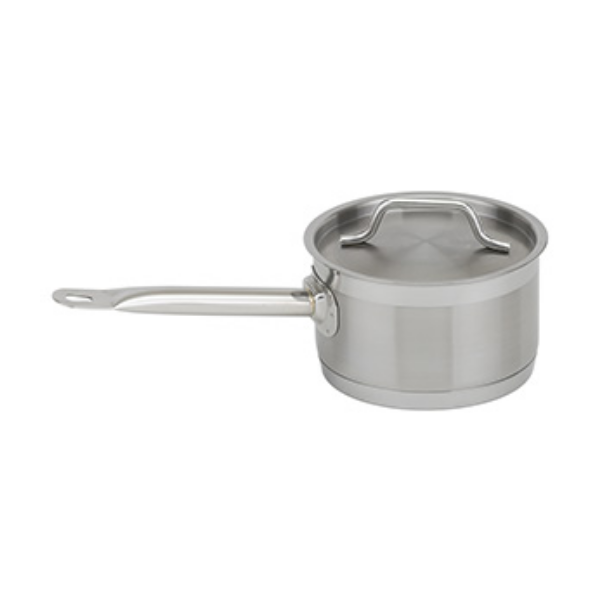 Royal Industries (ROY SS SAPT 4) NSF Stainless Steel Sauce Pan with Lid, 4.5 qt