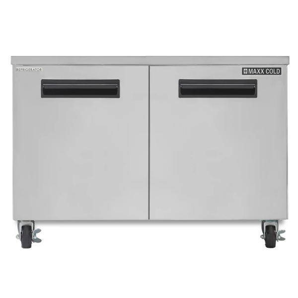 Maxx Cold MCR48UHC Undercounter Refrigerator, Double Door