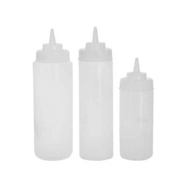 Royal Industries (ROY SO 32 C WM) 32 oz. Wide Mouth Squeeze Bottle - 12/Pack