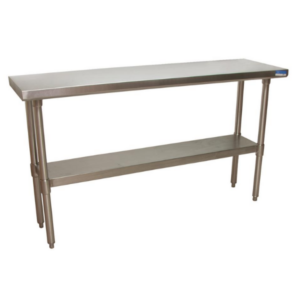 BK Resources (VTT-1872) 18" X 72" T-430 18 GA Stainless Steel Table Top