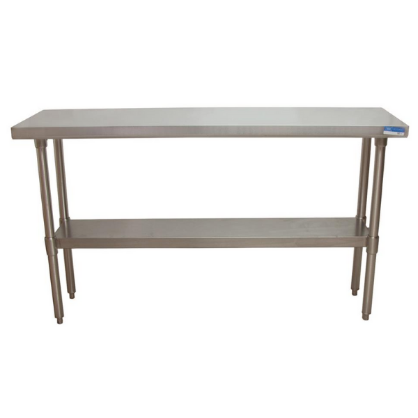 BK Resources (VTT-1872) 18" X 72" T-430 18 GA Stainless Steel Table Top
