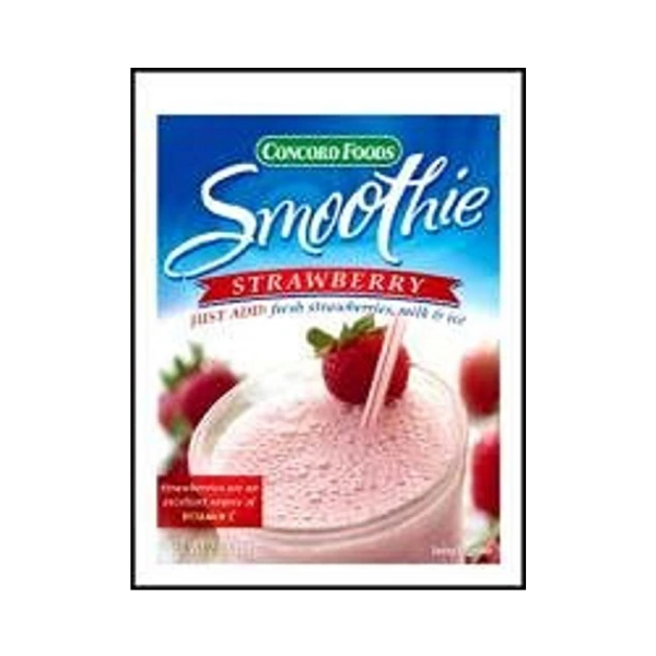 Strawberry Smoothie Mix / Concord Foods /2 oz (Pack of 6)
