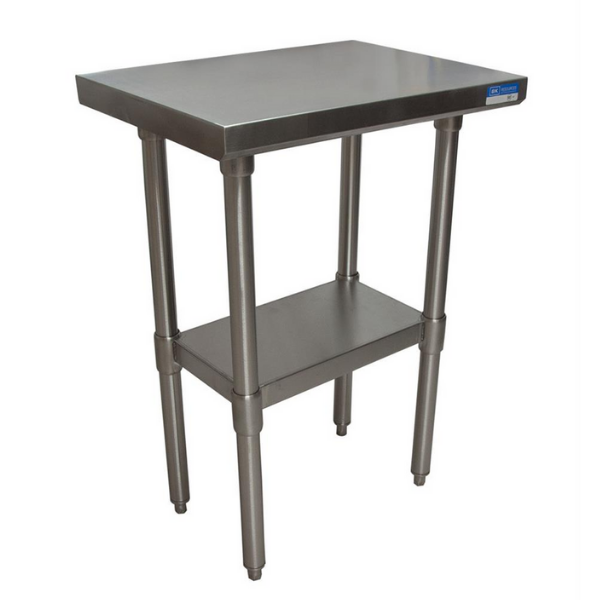 BK Resources (VTT-1830) 18" X 30" T-430 18 GA Stainless Steel Table Top
