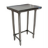 BK Resources (VTTOB-1830) 18" X 30" T-430 18 GA Stainless Steel Table Top Open Base
