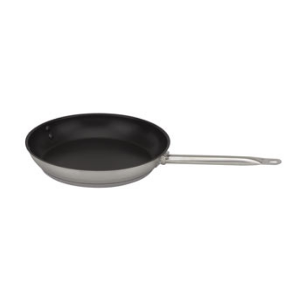 Royal Industries (ROY SS RFP 9 S) NSF Non-Stick Stainless Steel Fry Pan, 9 1/2"