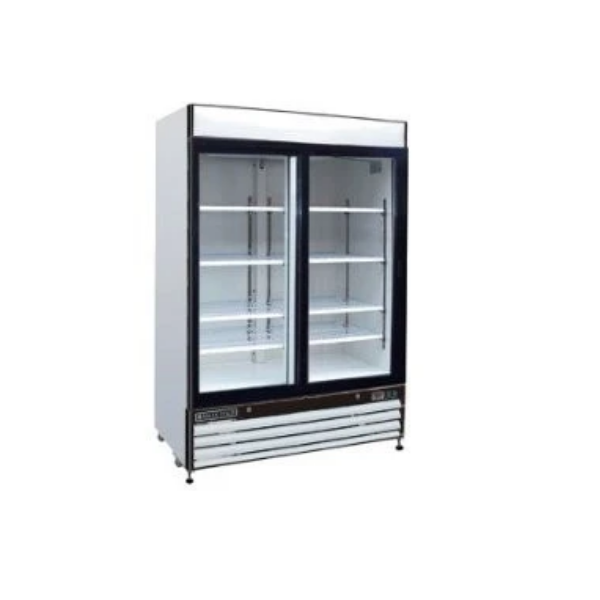 Maxximum 48 Cft Double Glass Sliding Door Merchandiser Refrigerator Mxm2-48Rs
