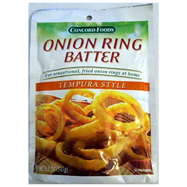Concord Foods Onion Ring Batter Mix - 3 of 5.2-ounce pouch (5 servings per pouch)