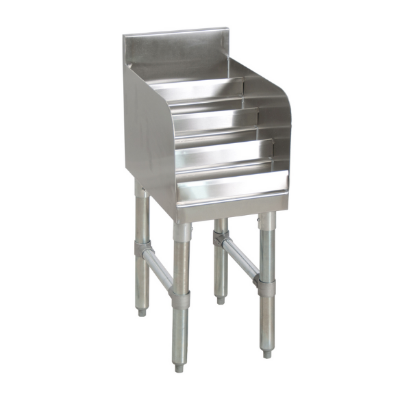 BK Resources (BKUB-LD12-18S) OBSOLP Liquor Display 12"W X 18.25"D Stainless Steel