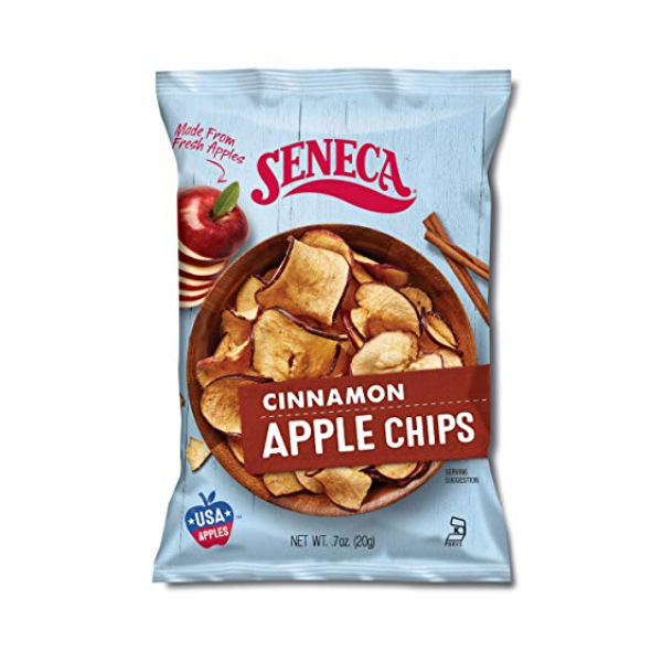 Seneca Cinnamon Apple Chips,.7-Ounce Bags (Pack of 60)