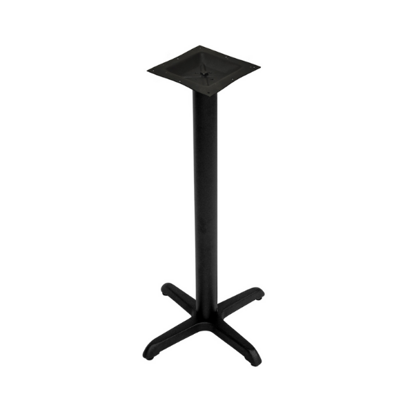 BK Resources (BK-DXTB2-3030) 30" X 30" Dining Height Black Table