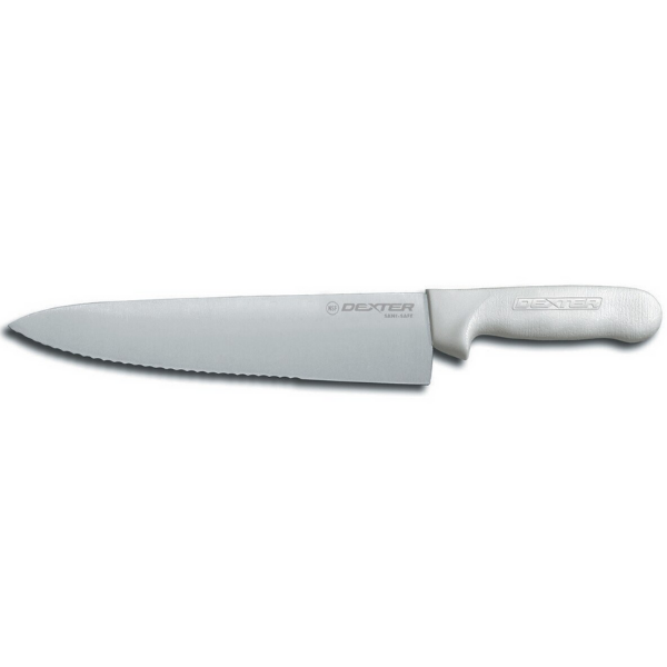 Dexter-Russell S145-10SC-PCP Sani-Safe 10" Scalloped Cook's Knife