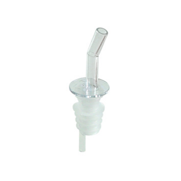 Royal Industries (PR WF 0022) Whiskey Flow Pourer, Clear No Collar - 12/Pack