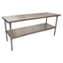 BK Resources (CVT-7224) 16 GA. T-304 72 X 24 Table Stainless Steel Base