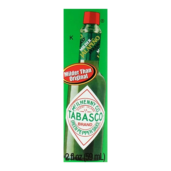 Tabasco Green Pepper Sauce, 2 oz
