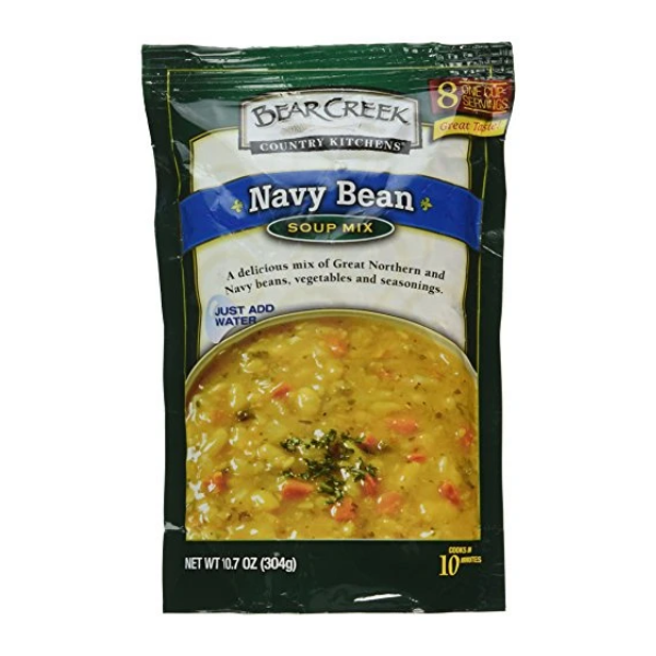 Bear Creek Mix Soup Navy Bean, 10.7 oz