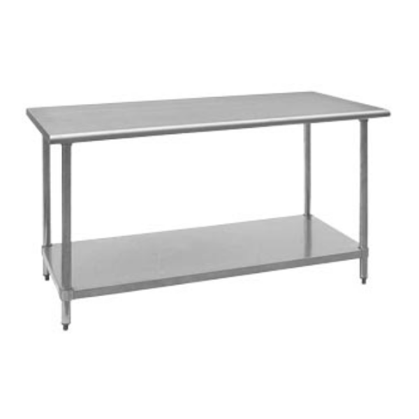 Royal Industries (ROY WT 3048) NSF Stainless Steel Work Table, 30" x 48"
