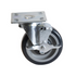 BK Resources (5SBR-UP4-PLY-TLB) 5" Swivel Ply Universal Plate Caster With Brake