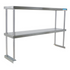 BK Resources (BK-OSD-1848) Double Overshelf 18 X 48 18 GA. Stainless Steel