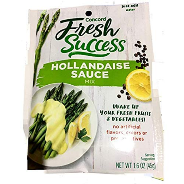 Concord Farms, Hollandaise Sauce Mix, 1.6oz Packet (VALUE Pack of 18 Pouches)