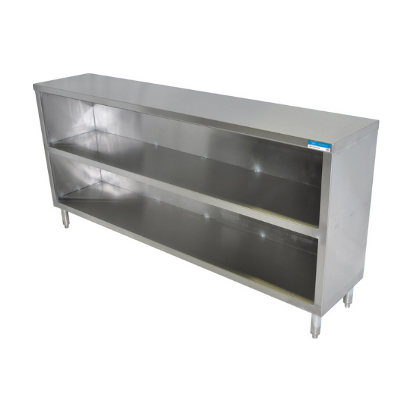 BK Resources (BKDC-1536) 15" X 36" Dish Cabinet, 14 GA. T304 Stainless Steel