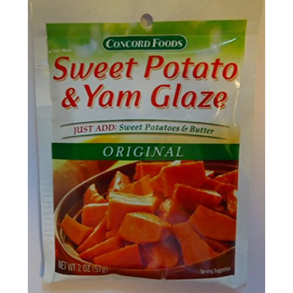 Concord Foods Sweet Potato & Yam Glaze - 3 of 2 oz pkgs