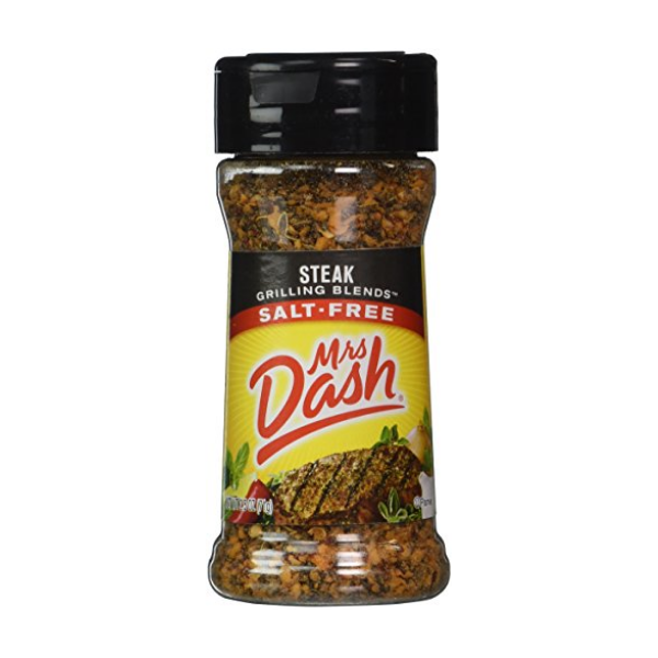 Mrs. Dash STEAK GRILLING BLEND Salt-Free Seasoning 2.5oz (2-pack)