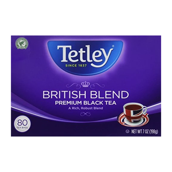 Tetley British Blend Premium Black, Tea Bags, 80 ct, 2 pk