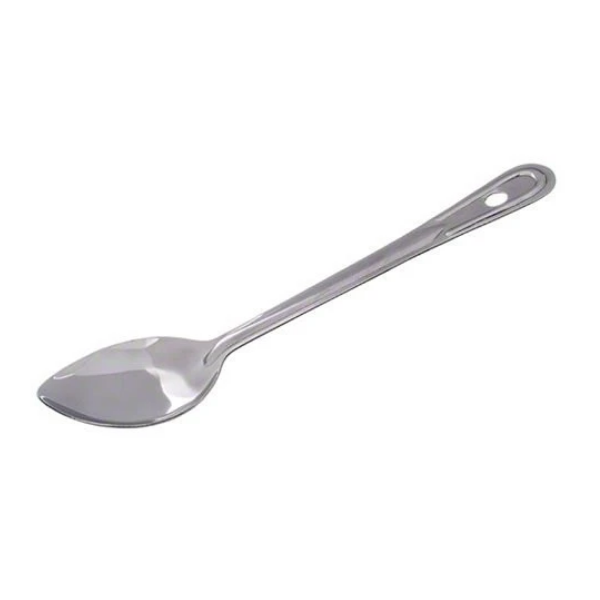Update International 1.5mm S/S Solid Basting Spoon