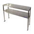 Stainless Steel 18" x 48" Adjustable Double Overshelf NSF Approved L&J