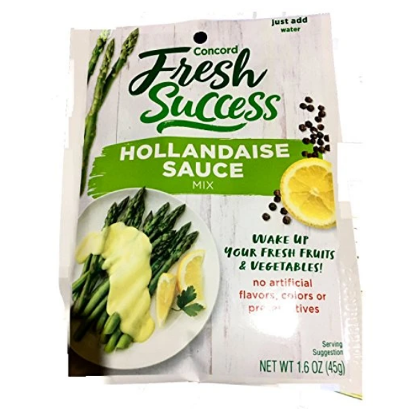 Concord Foods, Hollandaise Sauce Mix, 1.6oz Packet (Pack of 6)