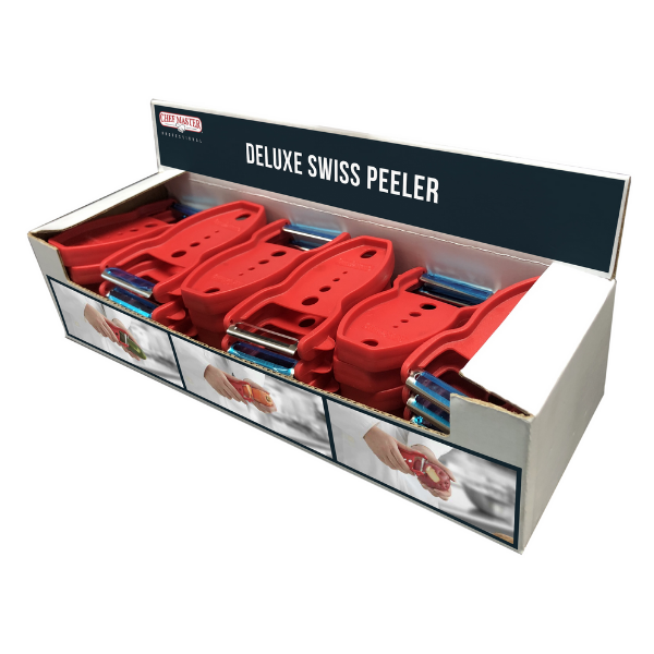 Chef Master (90239GD) Deluxe Swiss Peelers - 36 Pieces