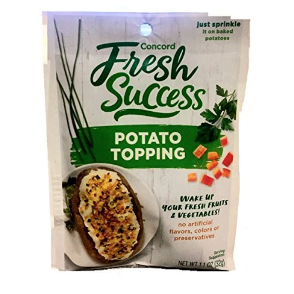 Concord Foods, Potato Topping, Original, 1.1oz Packet (Pack of 6)