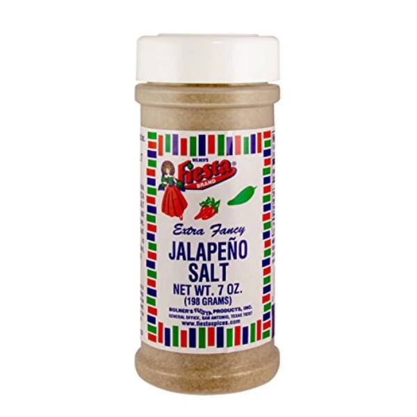 Bolner's Fiesta Extra Fancy Jalapeno Salt, 7 Ounces (Pack of 1)