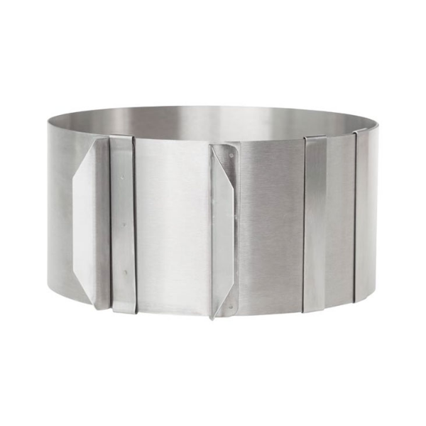 Ateco 12060 Stainless Steel Adjustable Cake Ring