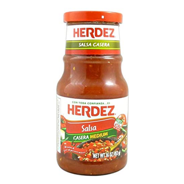 Herdez Salsa Casera Medium 16 OZ (Pack of 2) by Herdez