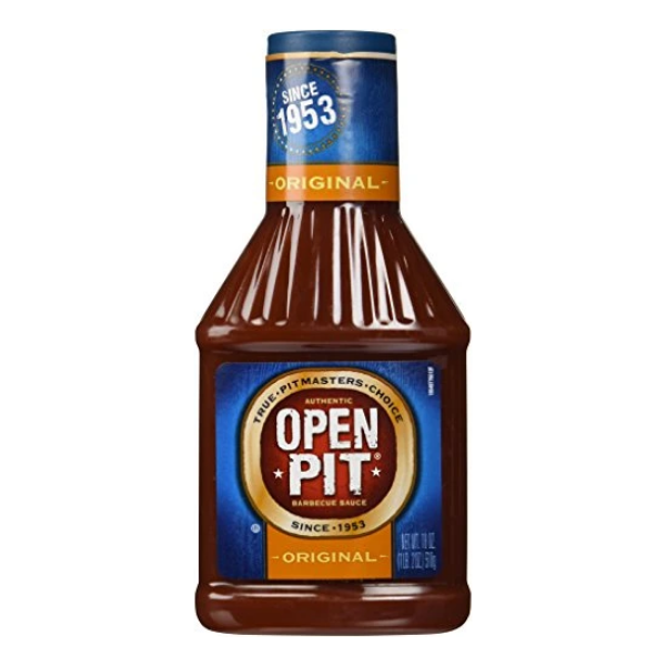 Open Pit Original BBQ Sauce, 18-Ounce (Pack of 3)